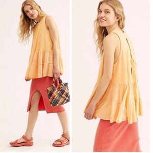 NWT Free People Right On Time Tunic Top Dress